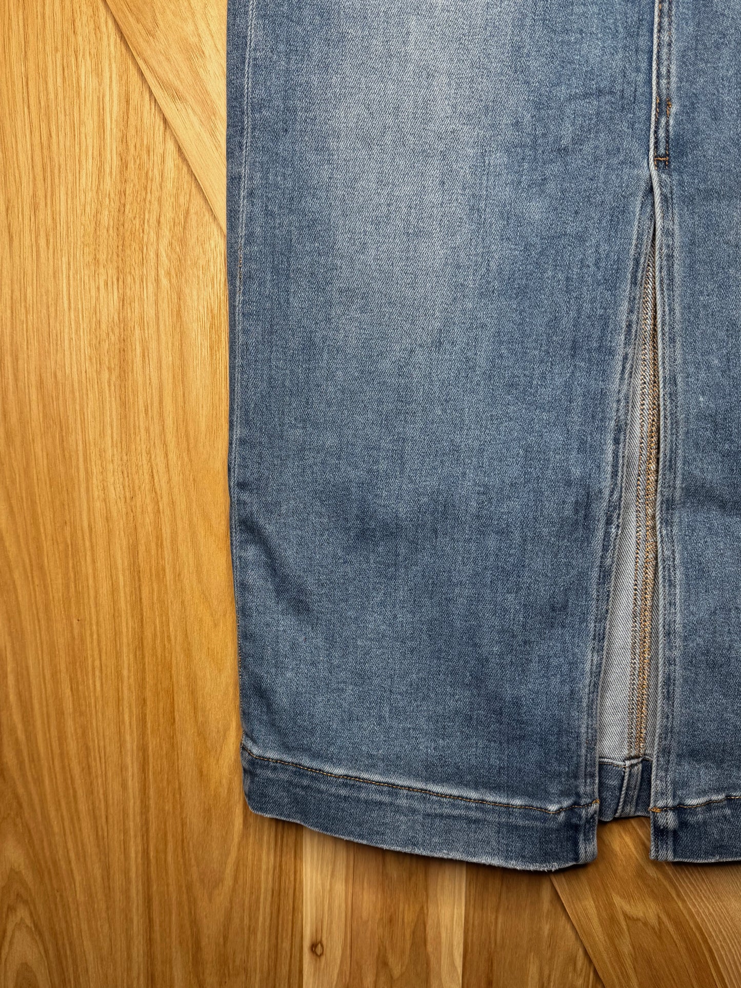 Vivian Midi Denim Skirt