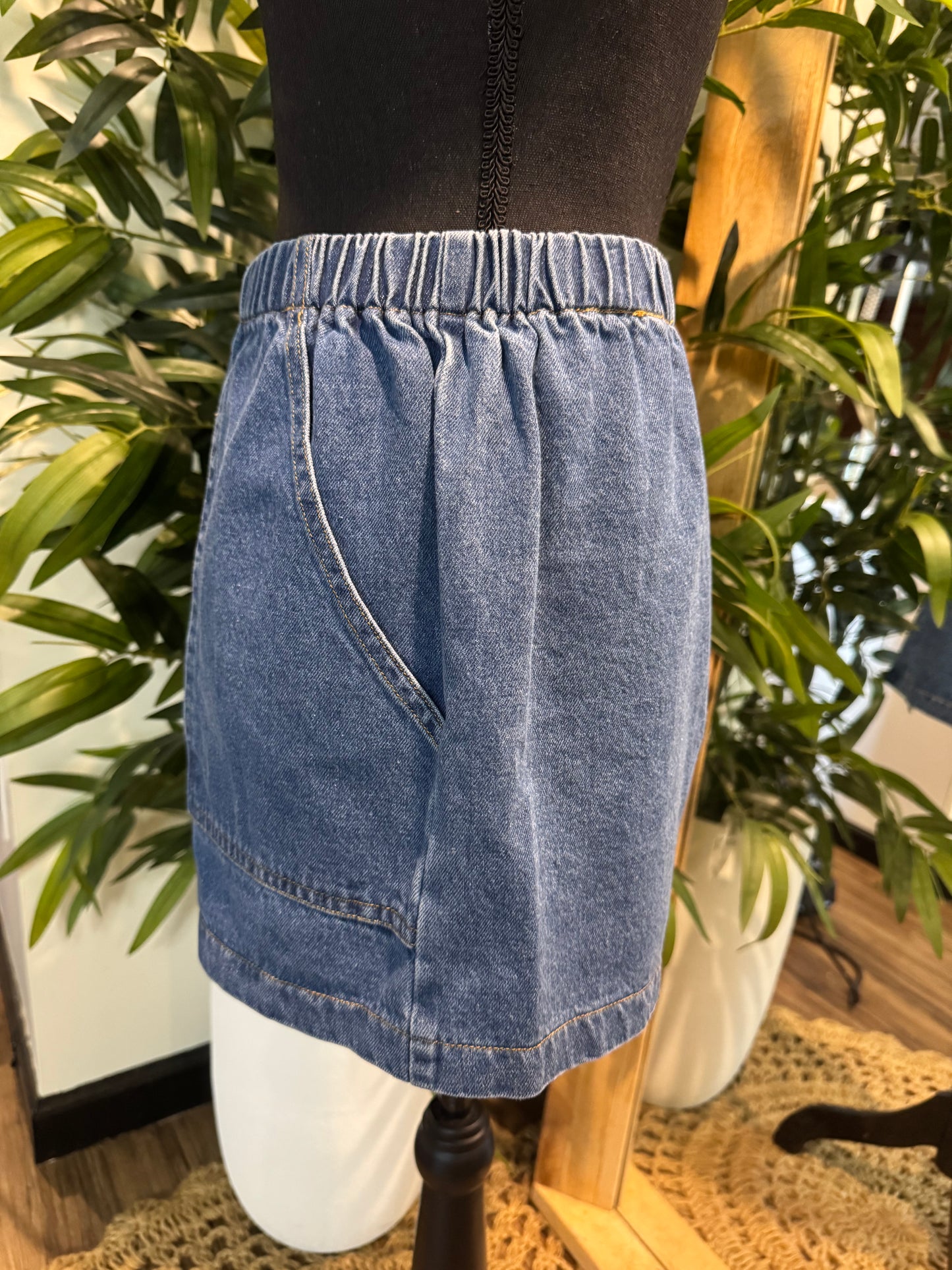 Kelsea Denim Matching Set