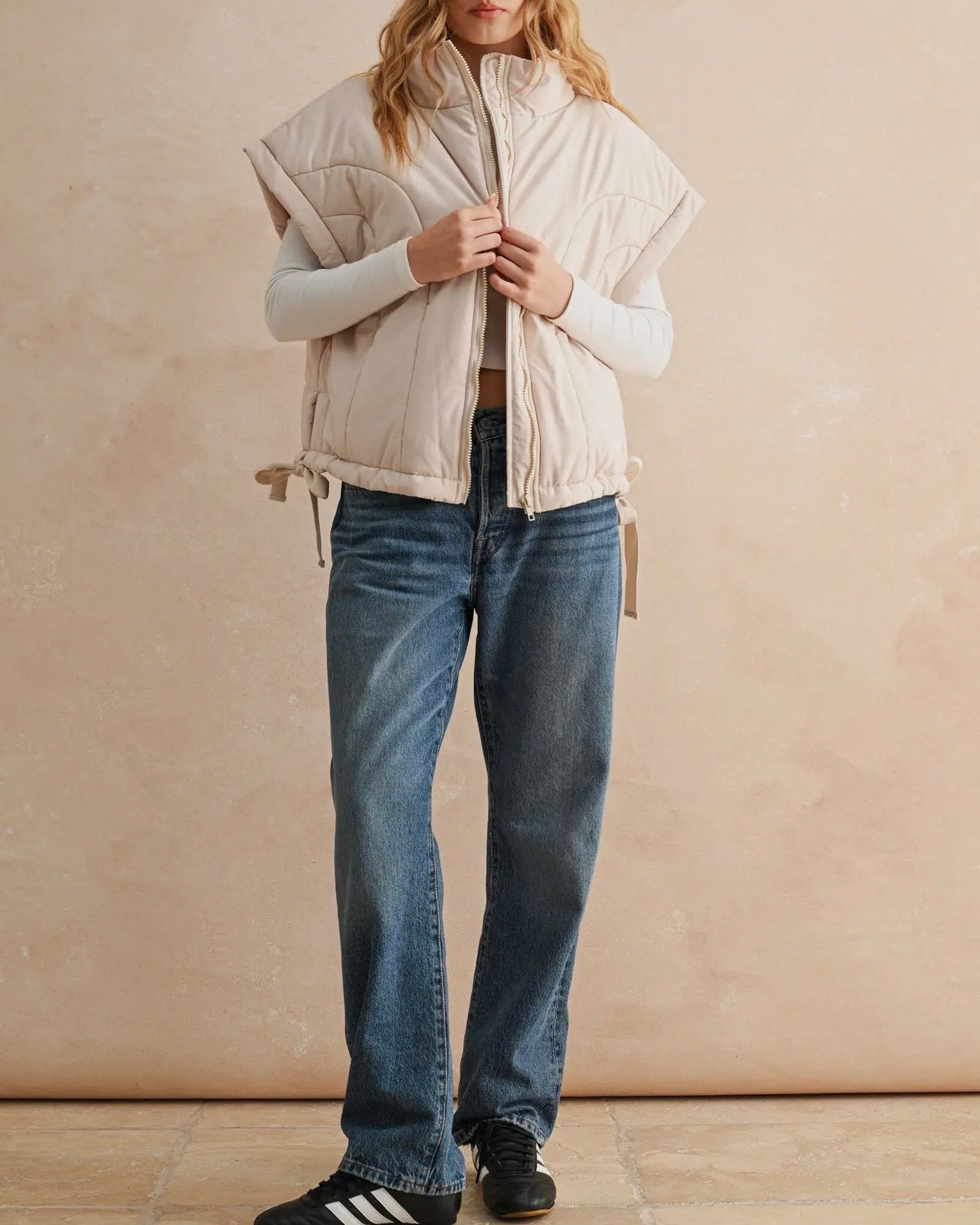 Evelyn Oversized Puffer Vest