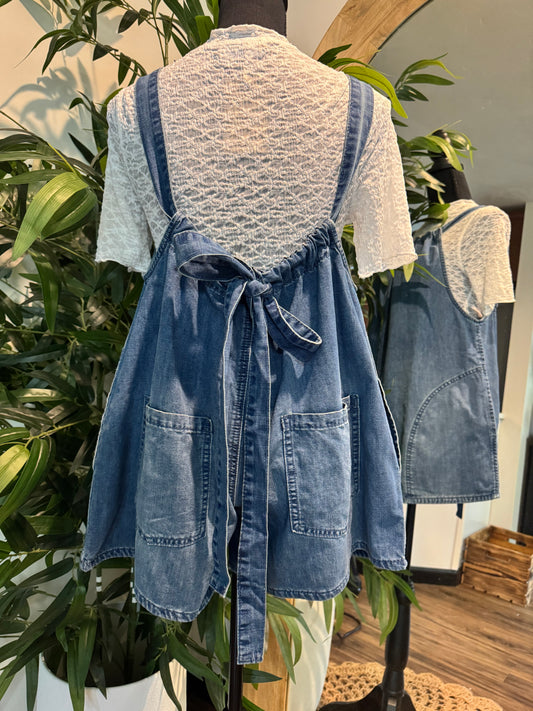 Junie Denim Romper