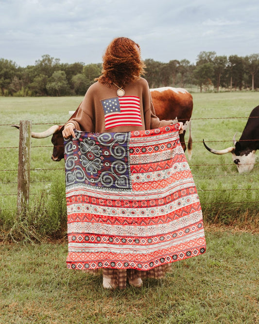 Boho Flag Wild Rag