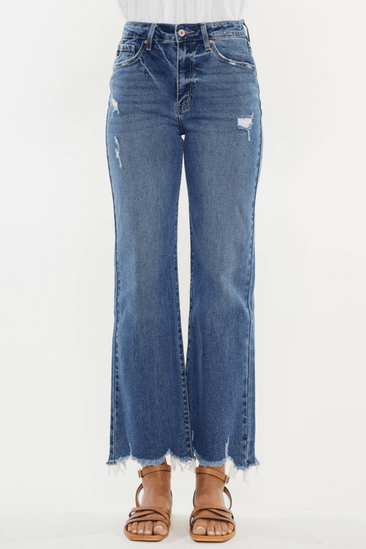 Annie High Rise Wide Leg Jeans