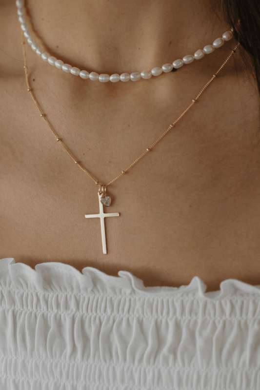 Theresa Cross Necklace