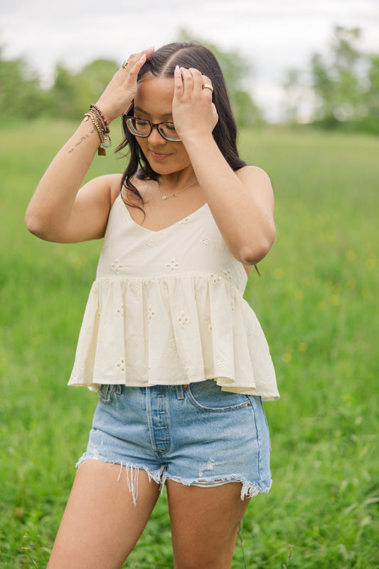 Ella Babydoll Cami Top