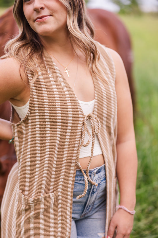 Sundown Stripes Cardigan