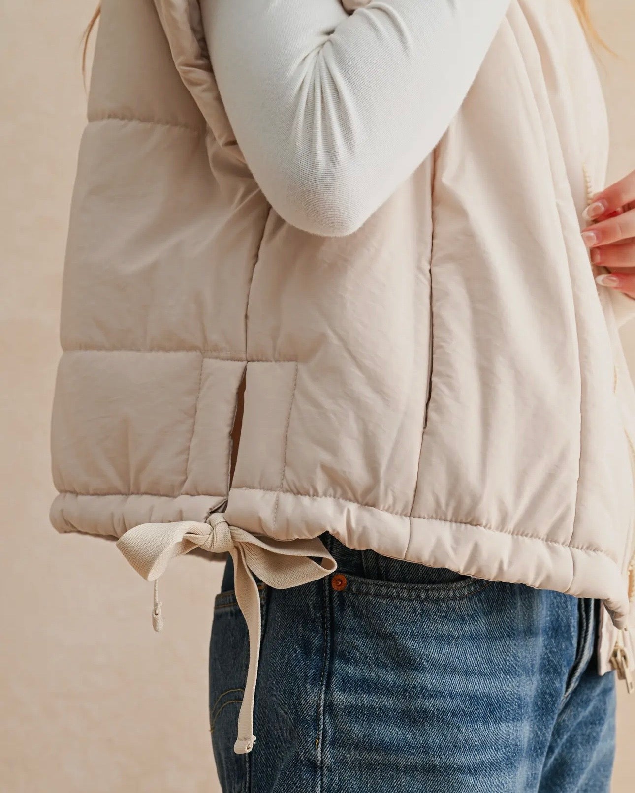 Evelyn Oversized Puffer Vest