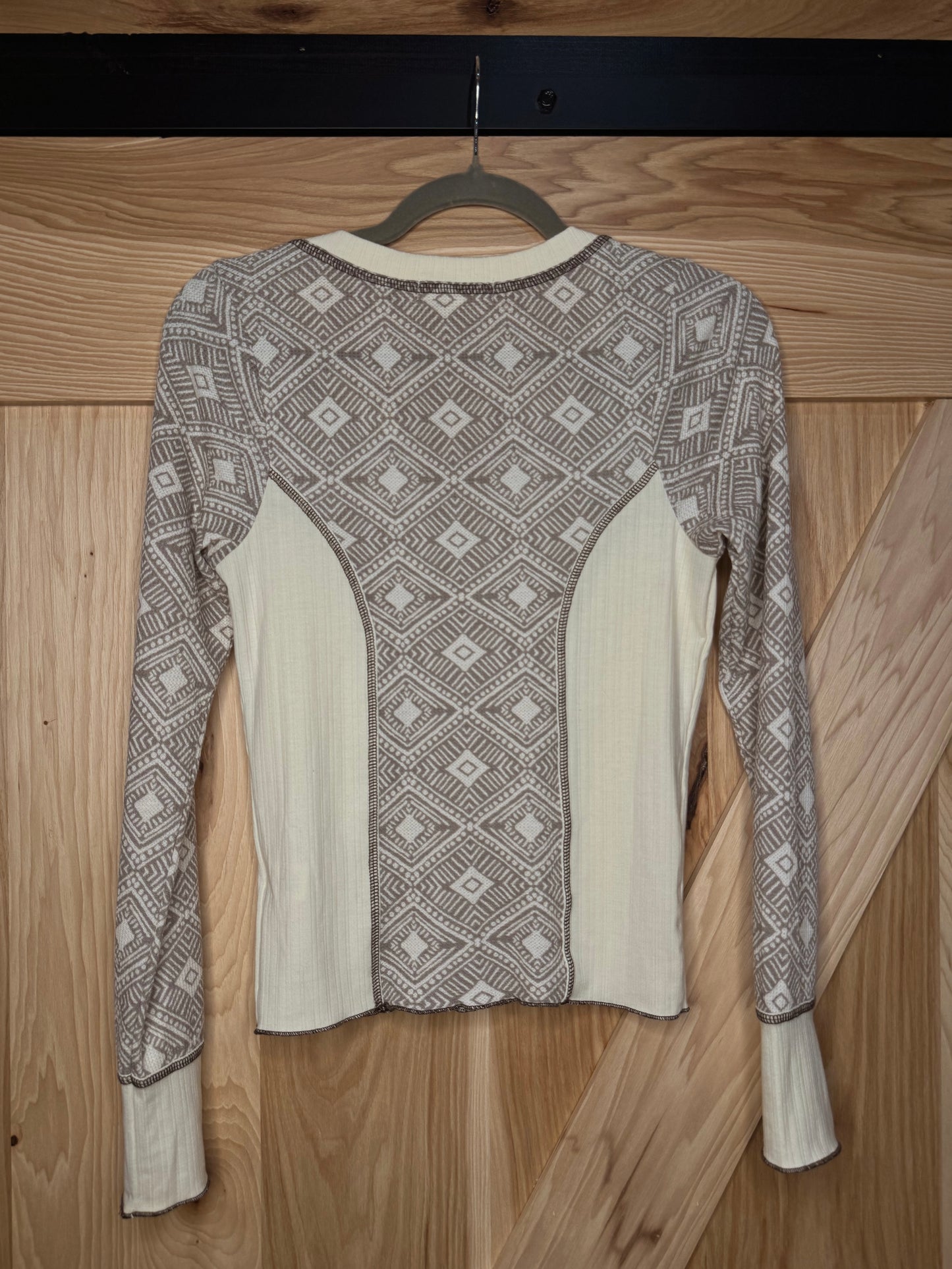 Sola Aztec Long Sleeve Top