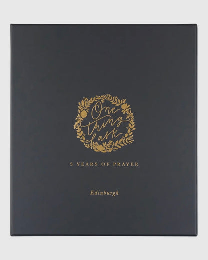 One Thing I Ask 5-Year Prayer Journal: Edinburgh Theme