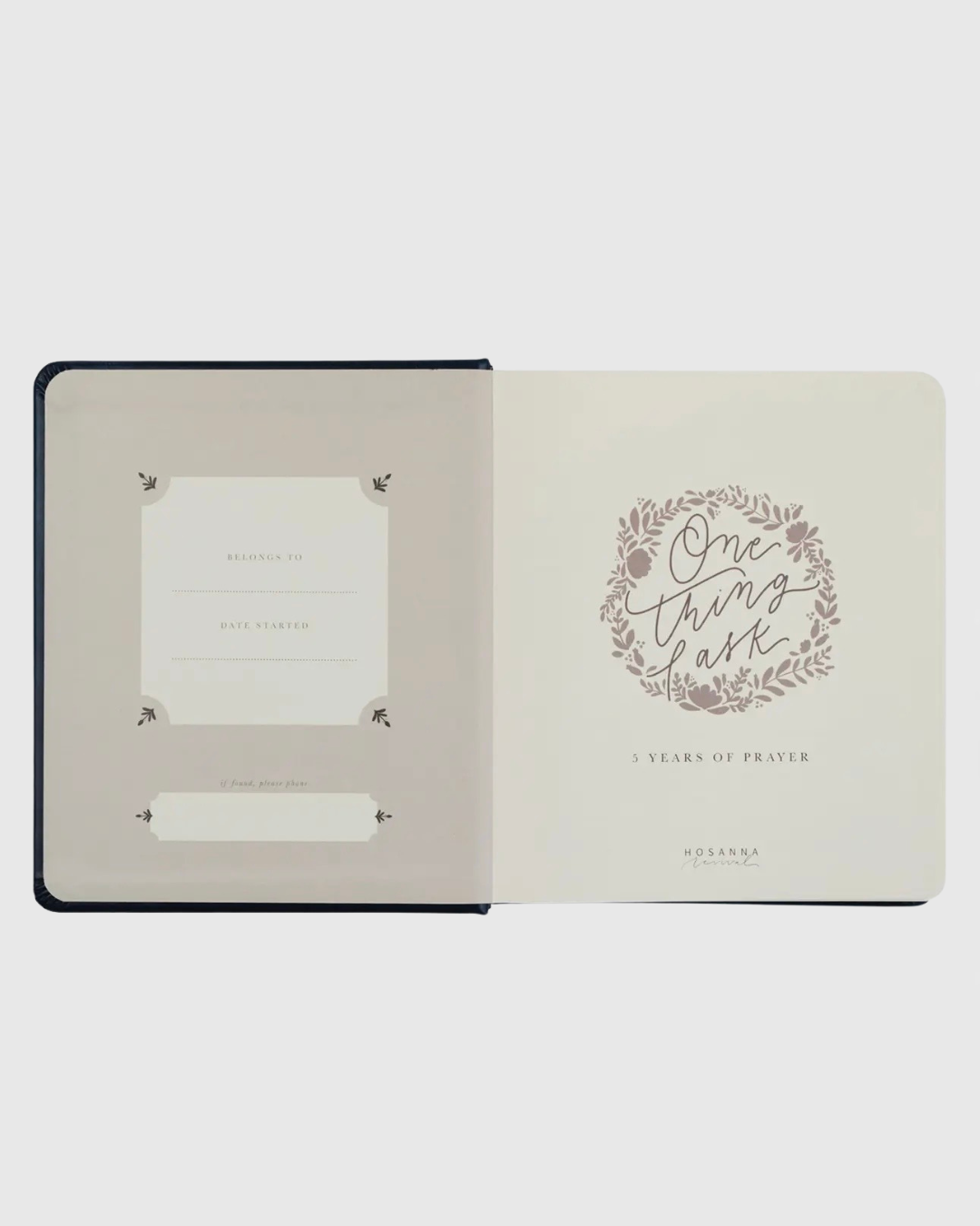 One Thing I Ask 5-Year Prayer Journal: Versailles Theme