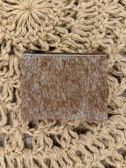 Cowhide Coin Purse