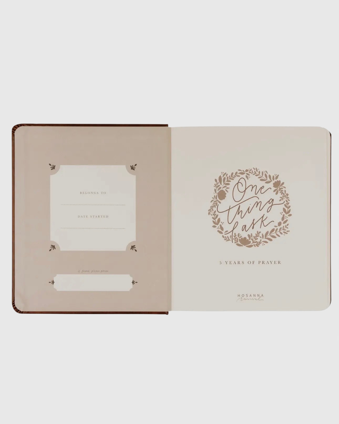 One Thing I Ask 5-Year Prayer Journal: Edinburgh Theme