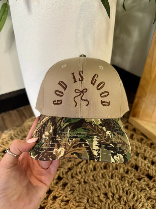 God is Good Hat -  Camo