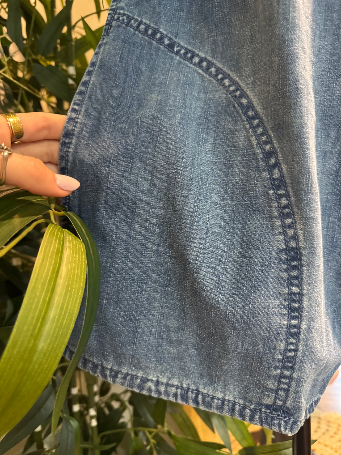 Junie Denim Romper