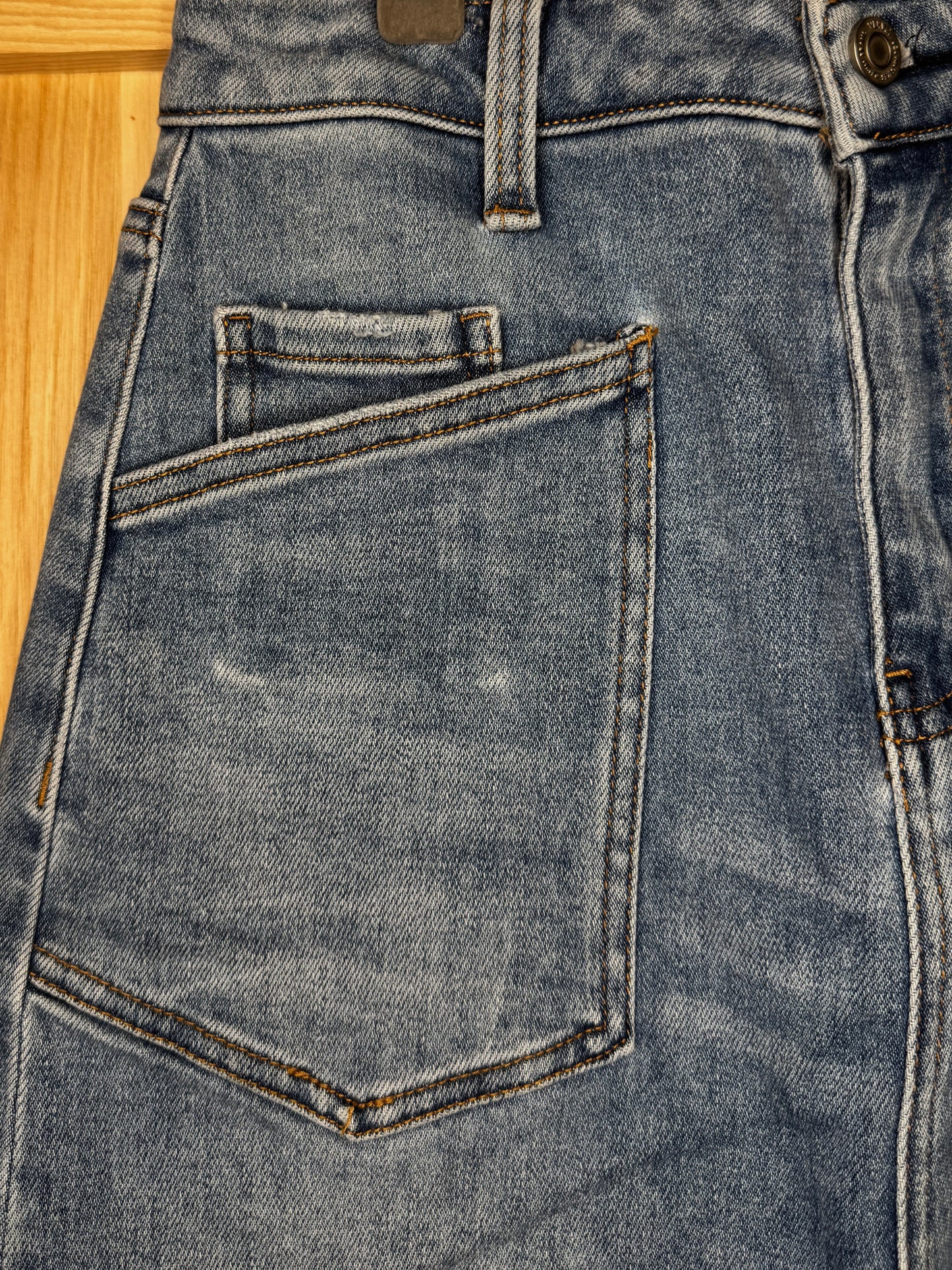 Vivian Midi Denim Skirt