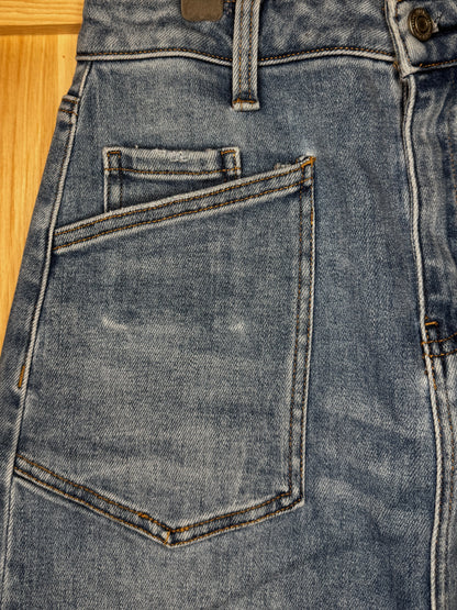 Vivian Midi Denim Skirt