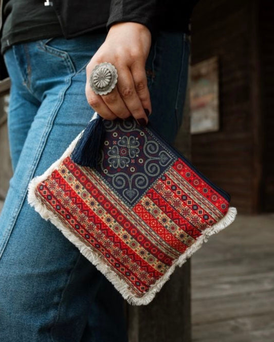 Boho Flag Pouch