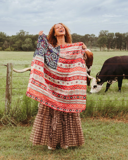 Boho Flag Wild Rag