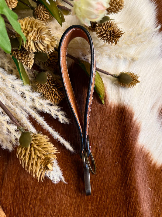 Rustic Flower Key Holder