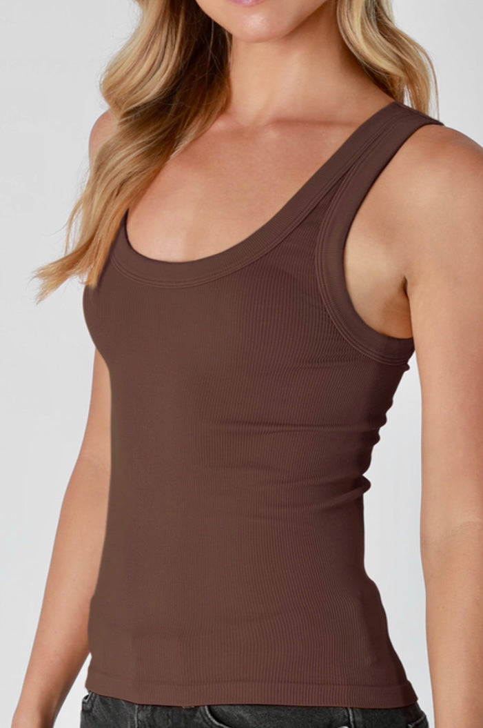 Chloe Ribbed Tank Top