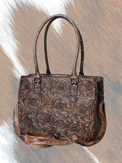 Diamond Crossbody Tote Bag