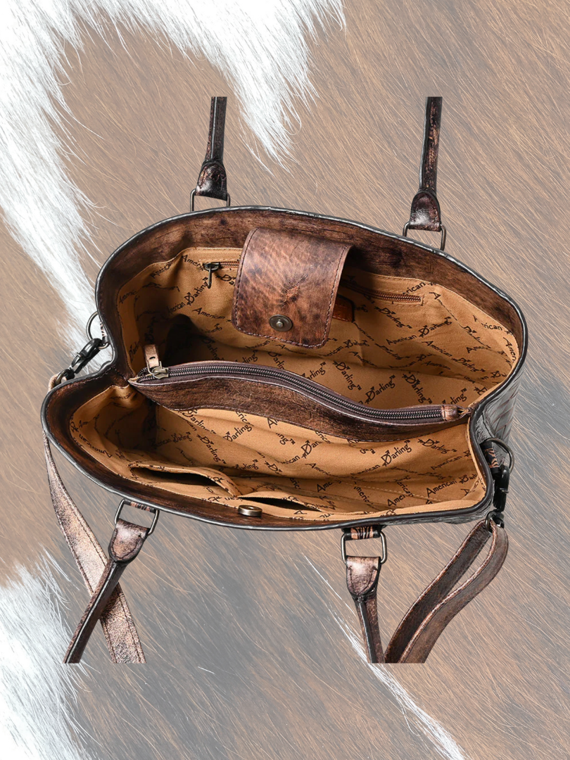 Diamond Crossbody Tote Bag